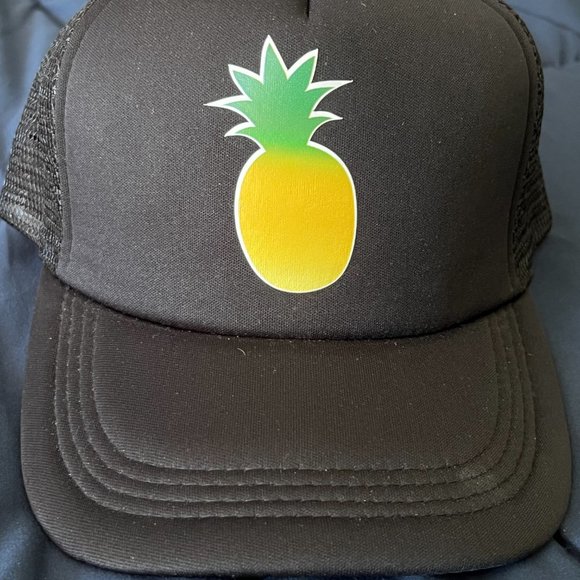 Pineapple Truckers Hat AND a hat from American Rust Season 1 - Picture 5 of 8